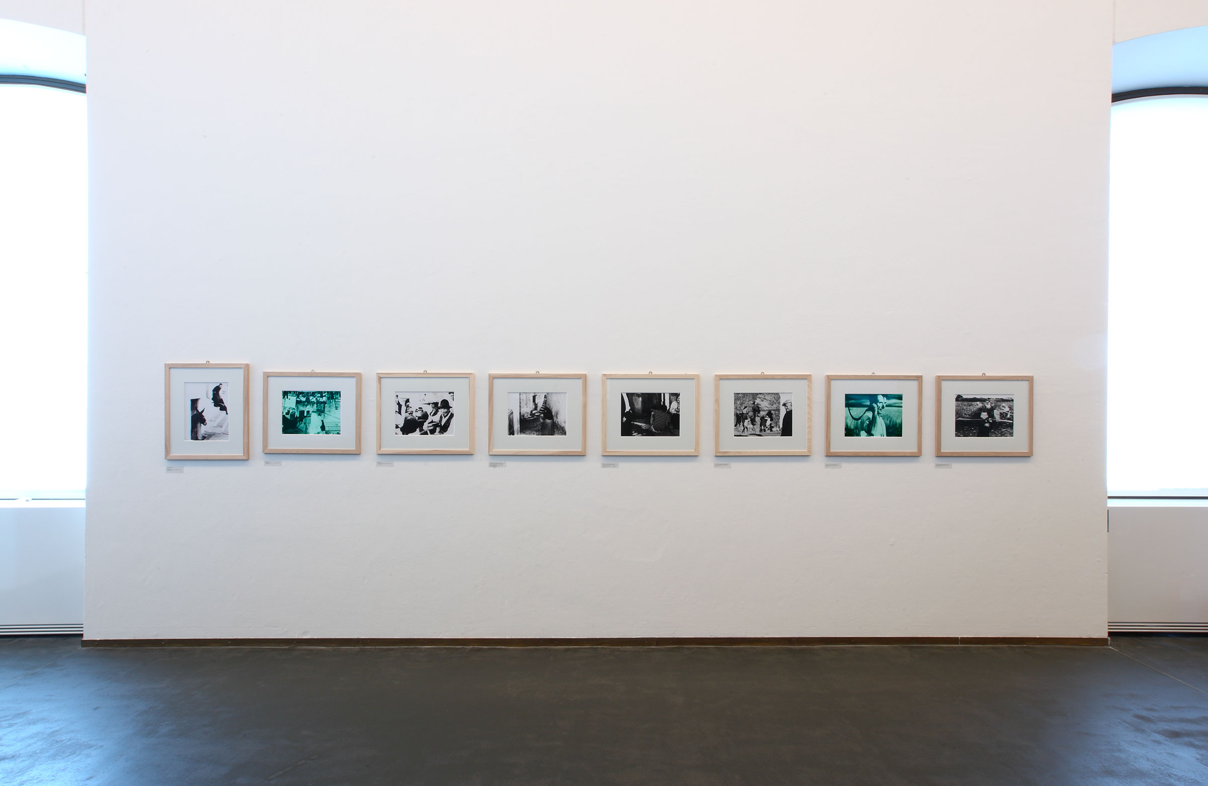 Mario Giacomelli, veduta espositiva